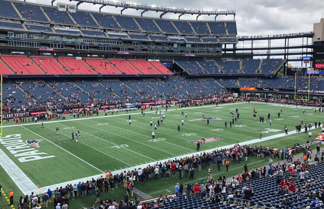 National Football League: New England Patriots Football Game at Gilette Stadium - Ticket - Foto 3